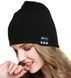 Портативна колонка Шапка з bluetooth навушниками SPS Hat BT True, Колір Чорний