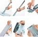 Комплект для прибирання відро та швабру HouseWork flat bucket Mop 8л Темно-зелений
