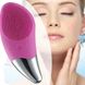 Электрическая силиконовая щетка-массажер для чистки лица Sonic Facial Brush