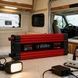 Перетворювач 2000W 12V AC/DC KSM LCD+2 USB Чорний з червоним