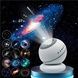 Проектор Домашний планетарий с 7 слайдами Star Projector 360&deg; Белый
