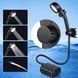 Душ аккумуляторный с силиконовым шлангом 2400 mAh Electric Outdoor Shower Черный