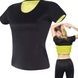Футболка женская для похудения 3XL Hot Shapers Черная