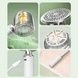 Машинка для видалення катишків акумуляторна з дисплеєм Shower head Біла