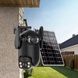 Камера відеоспостереження із сонячною панеллю AND VQ05-4G solar camepa app380 Чорна