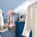 Ручной вертикальный отпариватель для одежды Hanging steamer AND LY-681 Розовый