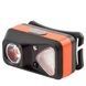 Фонарь налобный с датчиком движения W-18-XPG+6SMD white/red Черный