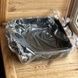 Контейнер металлический с ручками пищевой 21*21*5см AND 20687-17 Черный