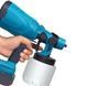 Краскопульт акумуляторний із двома акумуляторами 48V SprayGun X-448 Синій
