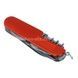 Ніж складаний туристичний мультитул 15в1 Traveler K5011ALL Black/Blue/Red Червоний