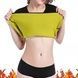 Футболка женская для похудения 3XL Hot Shapers Черная
