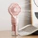 Вентилятор ручной портативный с распылением воды Small fan Розовый