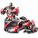 Машинка Трансформер Bugatti Robot Car Size 1:18 Червона