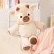Игрушка мягкая Коровка Highland Cow Бежевая