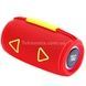 Колонка Bluetooth с RGB подсветкой speakerphone радио TG657 Красная