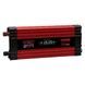 Перетворювач 2000W 12V AC/DC KSM LCD+2 USB Чорний з червоним