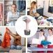 Ручной вертикальный отпариватель для одежды Hanging steamer AND LY-681 Розовый