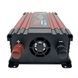 Перетворювач 2000W 12V AC/DC KSM LCD+2 USB Чорний з червоним