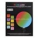 Лампа кругла RGB LED GS-330 Чорна