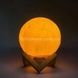Настольный светильник на пластиковой подставке Moon Light Белый