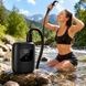 Душ аккумуляторный с силиконовым шлангом 2400 mAh Electric Outdoor Shower Черный
