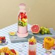 Портативный блендер FRESH JUICE мини блендер для смузи Розовый