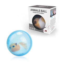 Игрушка Хомяк в мячике Animals Ball Голубой