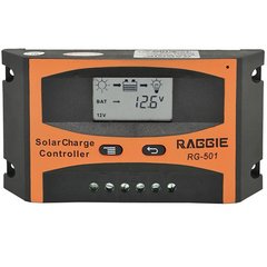 Контроллер для солнечной батареи Raggie Solar controller RG-501 20A