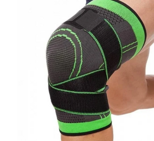 Бандаж колінного суглоба для спорту KNEE SUPPORT WN-26 Чорний