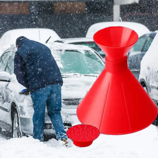 Очисник лобового скла Glass Snow Loader Червоний