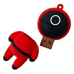 Флеш-накопитель Wibrand USB 2.0 Squid Game 16Gb Red