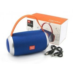 Портативна Bluetooth Колонка TG112 Синя