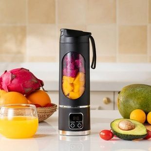 Блендер портативний USB 1500 мАч Juising Cup HP-118 Чорний