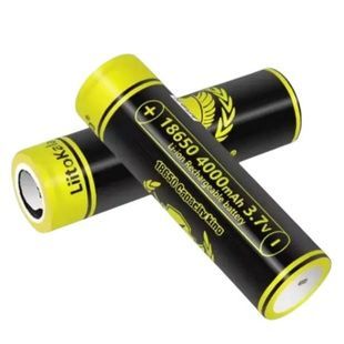 Акумулятор 18650 4000mAh LiitoKala King4000-PCB Чорний з жовтим