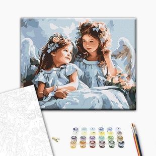 Картина за номерами Ангели BS53773
