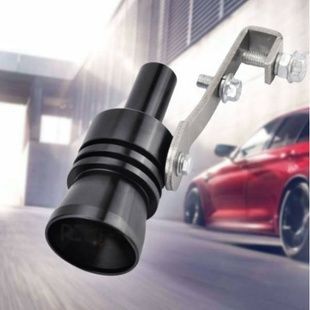 Автомобільний турбо звуковий свисток на вихлопну трубу Turbo Sound Big Чорний
