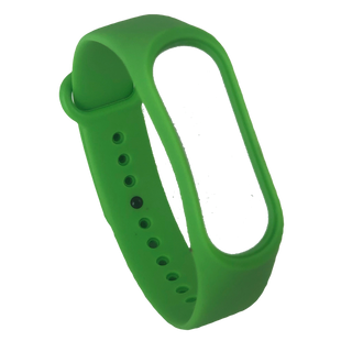 Ремешок силиконовый для Xiaomi Mi Band 3/4 №22 салатовый