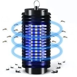 Лампа-ловушка портативная для насекомых электрическая 220В Mosquito killer Черная