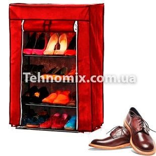 Складаний тканинний шафа для взуття FH-5578 Червоний