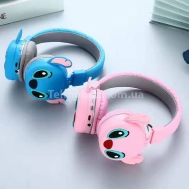 Наушники беспроводные Stitch AH-806 Голубые
