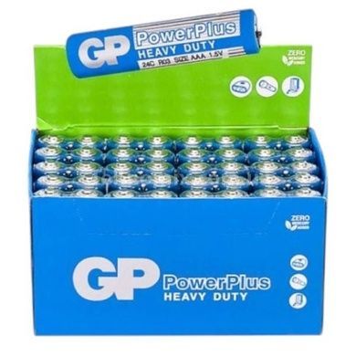 Набор батареек 4шт ААА GP PowerPlus Heavy Duty 1,5 V