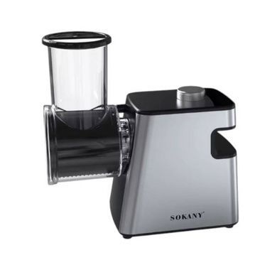 Мясорубка электрическая с насадками для овощей 8в1 Sokany SK-06038 Черная