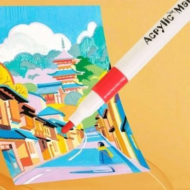 Набір акрилових двосторонніх маркерів 48шт-96кол Acrylic Marker MAP-07