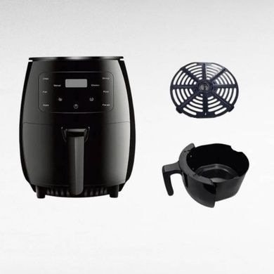 Фритюрница воздушная для приготовления без масла air fryer AND Z1-1160 Черная