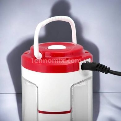 Ліхтар LL-7109 Led Rechargeable Light 120 WATTS Червоний