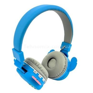 Наушники беспроводные Stitch AH-806 Голубые