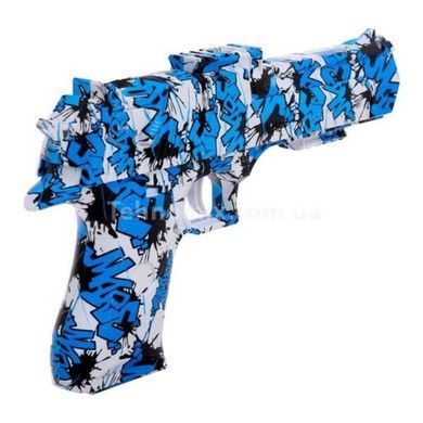 Пистолет с орбизами, зарядка USB Water gun M416 AND G-717 Белый с синим