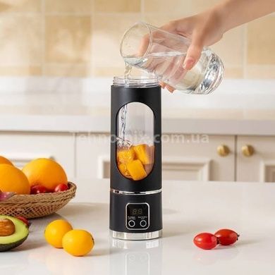 Блендер портативний USB 1500 мАч Juising Cup HP-118 Чорний