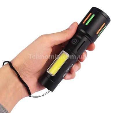 Ліхтарик ручний акумуляторний BL 612 Чорний