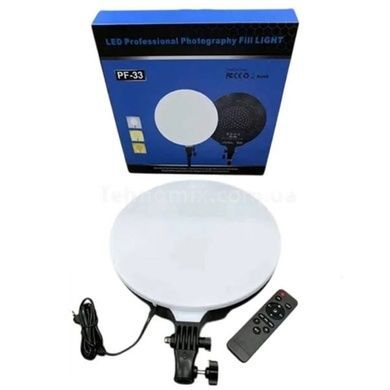 Лампа круглая LED на пульте PF33 Черный